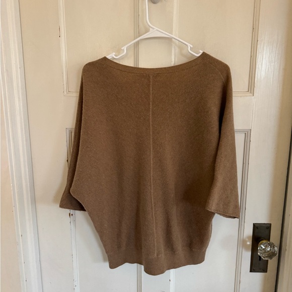 The Reset R Label tan wool cashmere dolman sleeve sweater size small/medium - Picture 8 of 10